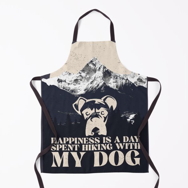 Item preview, happiness is a day spent hiking with my dog designed and sold by hppkoala_am.