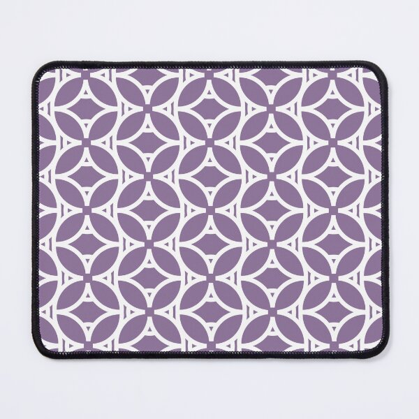 Item preview, Purple and White Tessellation Pattern 37 Pairs Coloro 2022 Popular Color Lavender Silk 138-48-19 designed and sold by ColorOfTheYears.