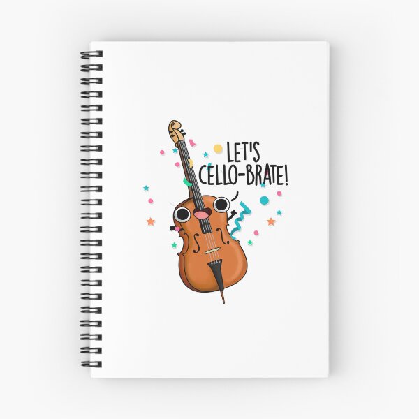 Item preview, Let's Cello-brate Funny Cello Puns   designed and sold by punnybone.