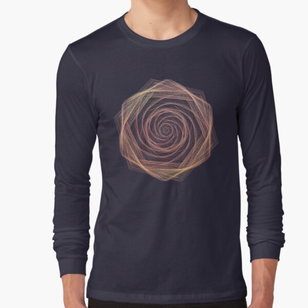 Abstract Rose Langarmshirt