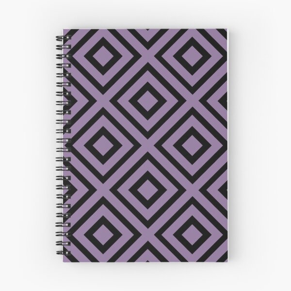 Item preview, Black and Purple Tessellation Pattern 40 Pairs Coloro 2022 Popular Color Lavender Silk 138-48-19 designed and sold by ColorOfTheYears.