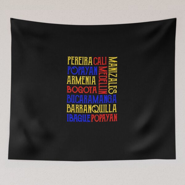Item preview,  COLOMBIA CITY MEDELLIN BOGOTA BARRANQUILLA NAMES  designed and sold by Timcito.