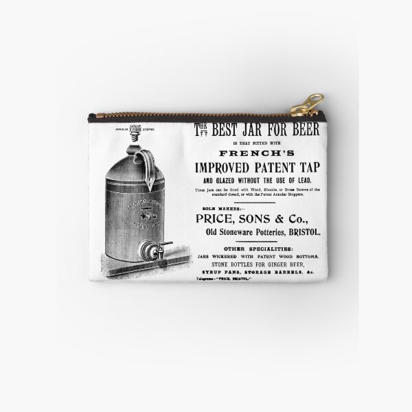 Item preview, Vintage advert for stoneware beer jars designed and sold by Random Railways.