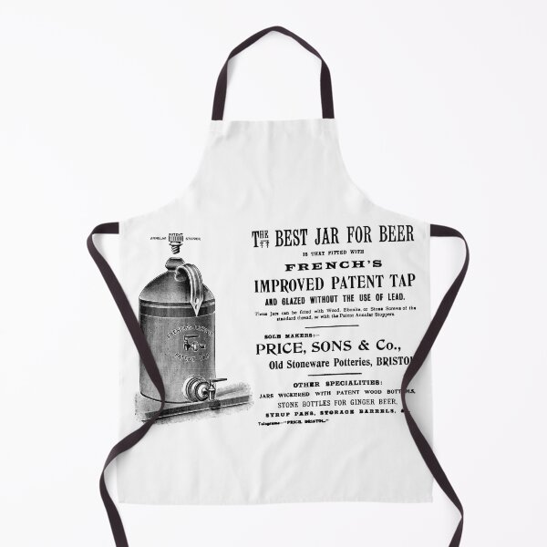 Item preview, Vintage advert for stoneware beer jars designed and sold by Random Railways.