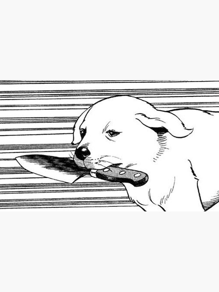 "Knife Dog" Canvas Print for Sale by heyericamay Redbubble