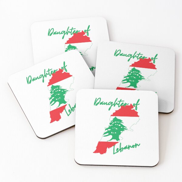 Item preview, Daughter of Lebanon Map Flag designed and sold by NovawayDirect.
