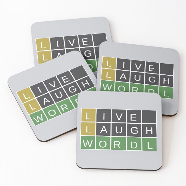 Item preview, Live, Laugh, Wordle designed and sold by Sci-Art-Cafe.