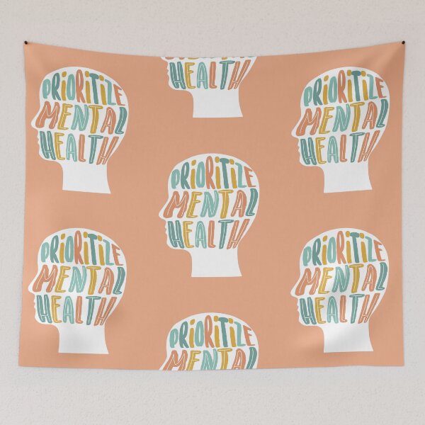 Item preview, Prioritize Mental Health designed and sold by Emma Seiz.