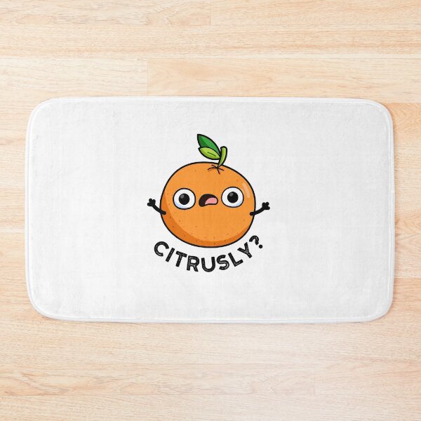 Item preview, Citrusly Orange Funny Fruit Puns  designed and sold by punnybone.