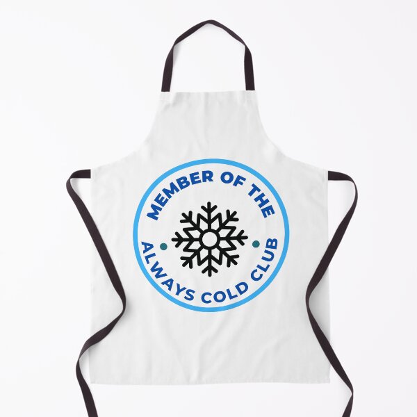 Item preview, Member of the always cold club, winter shirt, funny chilly merch designed and sold by Paintingladycat.