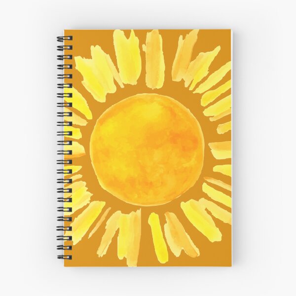 Item preview, Brushed Watercolor Sun Illustration | Bright Happy Day designed and sold by MiaDelelai.