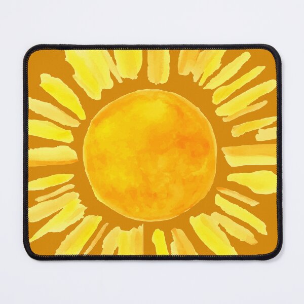 Item preview, Brushed Watercolor Sun Illustration | Bright Happy Day designed and sold by MiaDelelai.