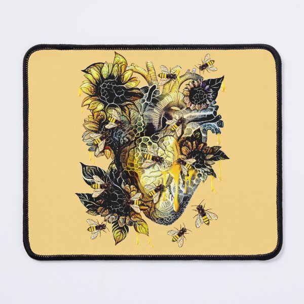 Item preview, Human Heart best, honey, Save the bee, honey watercolor designed and sold by Collagedream.