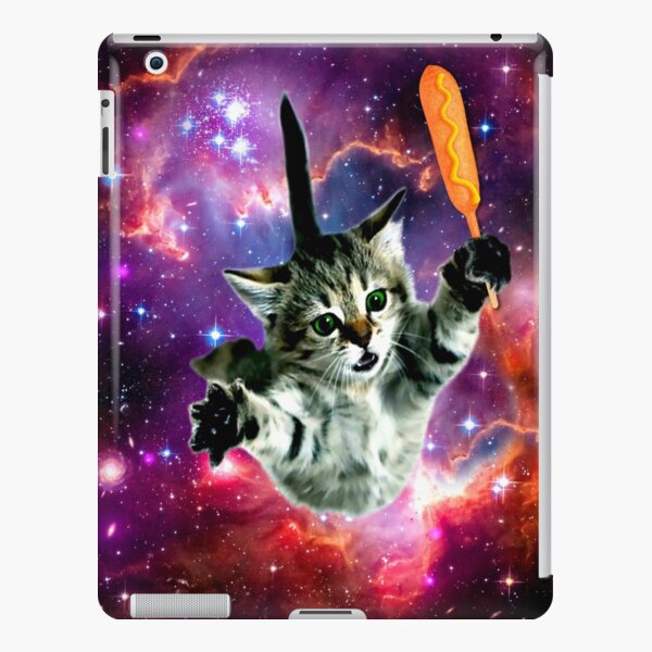 Corn Dog Cat In Space iPad Snap Case