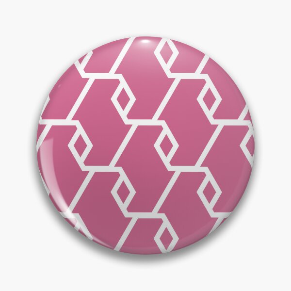 Item preview, Bubblegum and White Diamond Shape Line Pattern Pairs Coloro 2022 Popular Color Pink Guava 151-53-27 designed and sold by ColorOfTheYears.