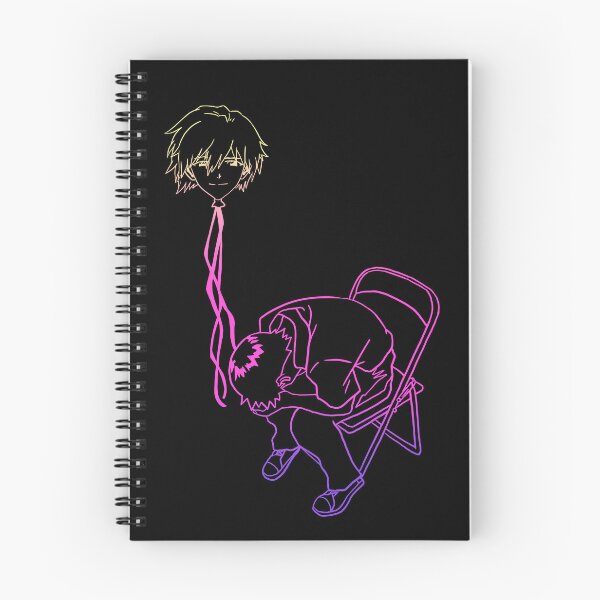 Item preview, NGE! Shinji Ikari chair Kaworu balloon essential messed up gradient shirt for fans designed and sold by angsty-angst.