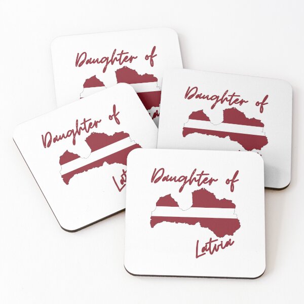 Item preview, Daughter of Latvia Map Flag designed and sold by NovawayDirect.