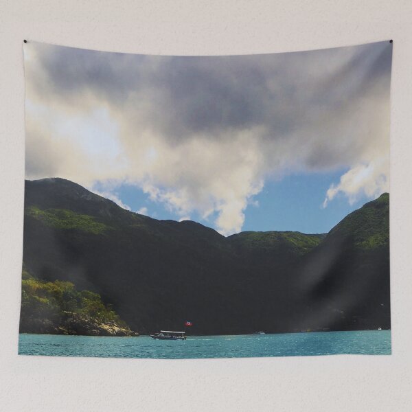 Item preview, Lakay Haiti Ocean Photographic Print designed and sold by HaitiPouLaVi.