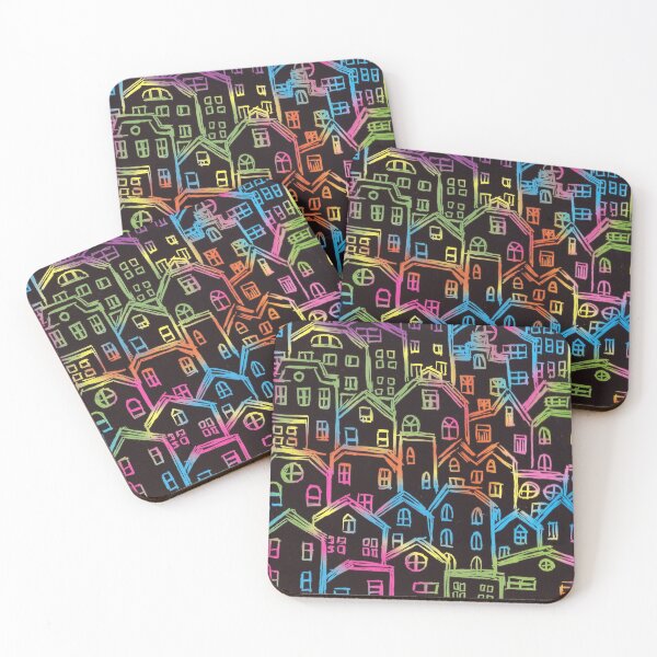 Item preview, Doodle rainbow!-City designed and sold by RufderFreiheit.