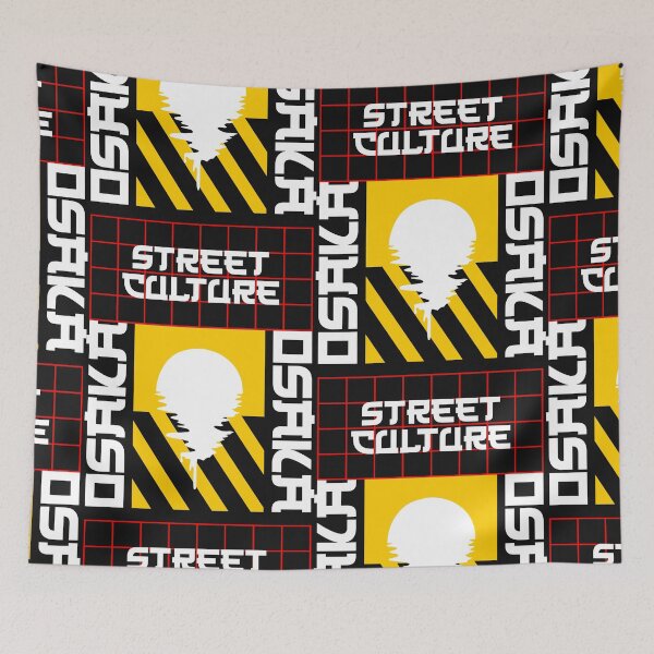 Artikelvorschau, Japanische urbane Streetwear: Osaka Street Culture entworfen und verkauft von Funny-Tees4U.