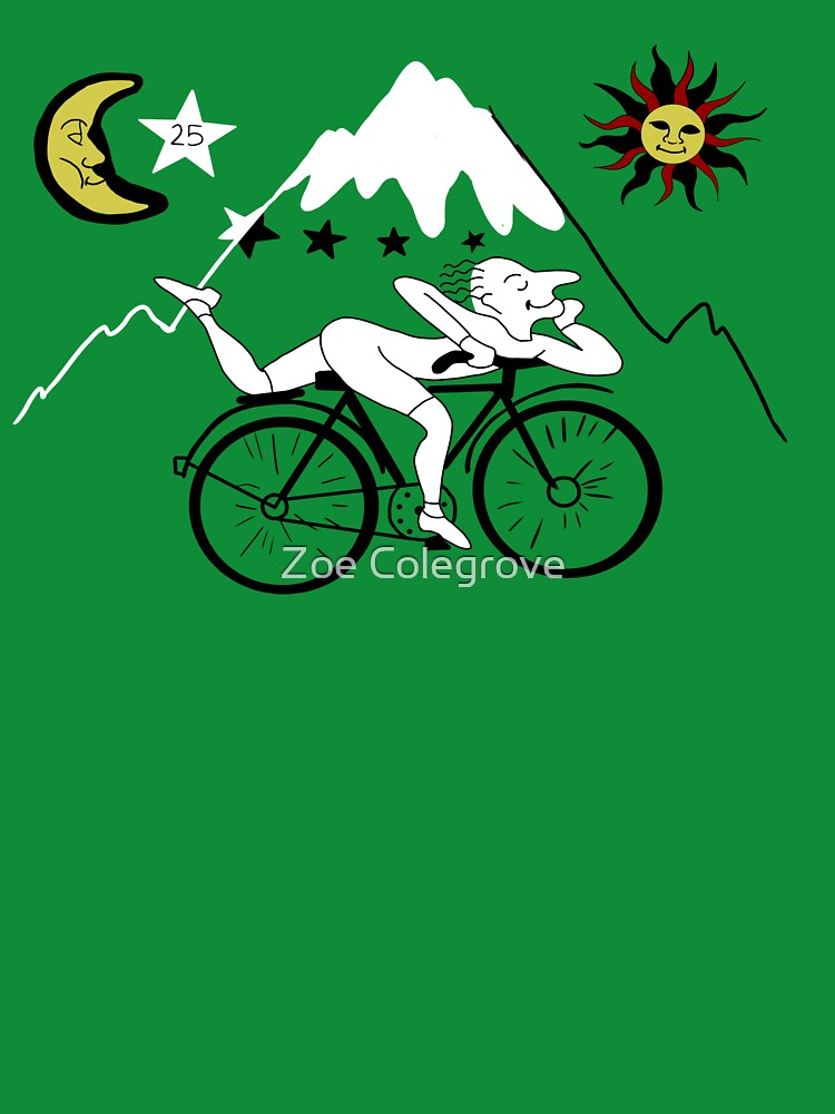 Thumbnail 7 of 7, Classic T-Shirt, Bicycle Day designed and sold by hheartstrimgs.