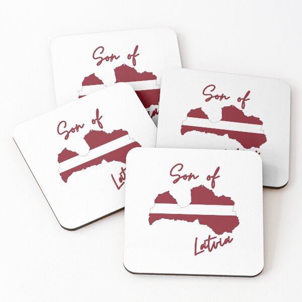 Item preview, Son of Latvia Map Flag designed and sold by NovawayDirect.