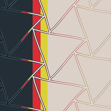 Artwork thumbnail, Abstract triangular patterns by Prevlin