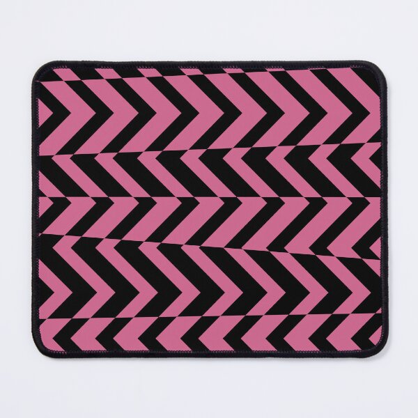 Item preview, Black and Bubblegum Chevron Horizontal Pattern Pairs Coloro 2022 Popular Color Pink Guava 151-53-27 designed and sold by ColorOfTheYears.