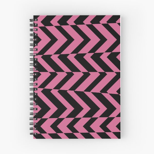Item preview, Black and Bubblegum Chevron Horizontal Pattern Pairs Coloro 2022 Popular Color Pink Guava 151-53-27 designed and sold by ColorOfTheYears.