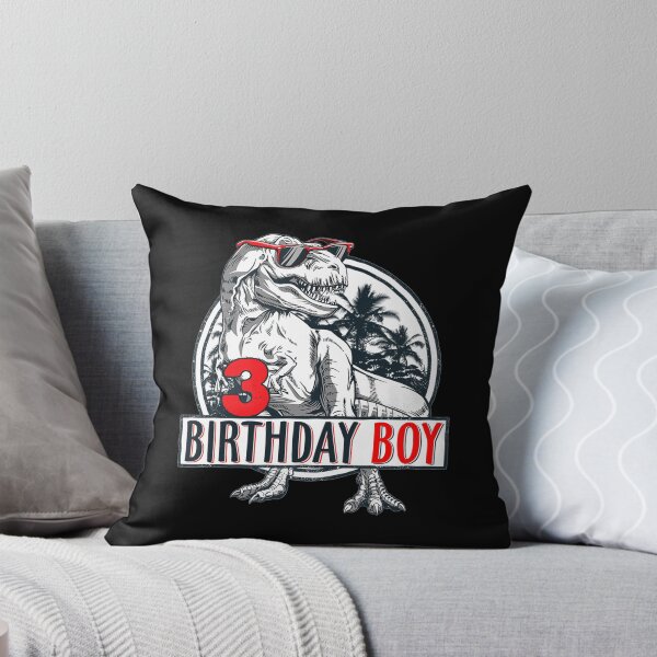 Item preview, Kids 3 Year Old Shirt 3th Birthday Boy T Rex Dinosaur Shirt designed and sold by stanton88.