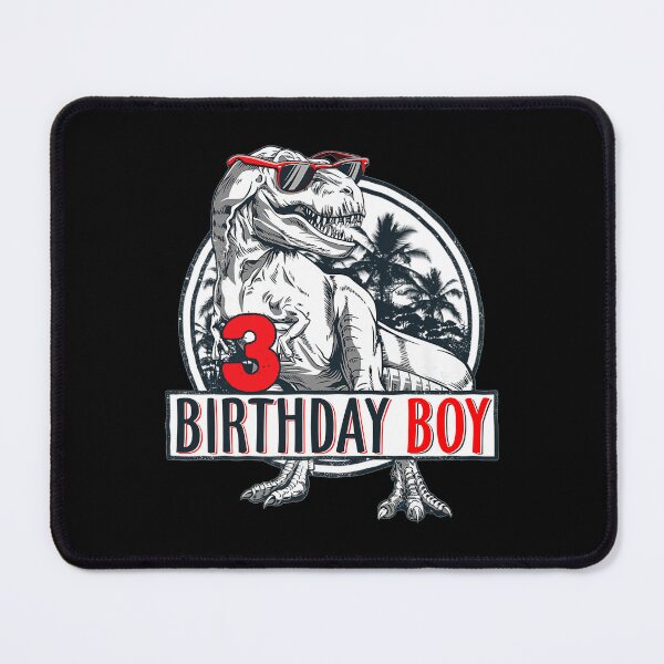 Item preview, Kids 3 Year Old Shirt 3th Birthday Boy T Rex Dinosaur Shirt designed and sold by stanton88.