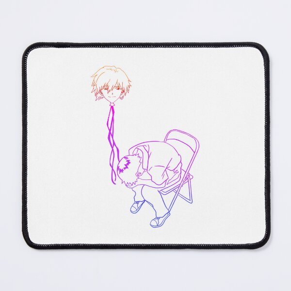 Item preview, NGE! Shinji Ikari chair Kaworu balloon essential messed up gradient shirt for fans designed and sold by angsty-angst.