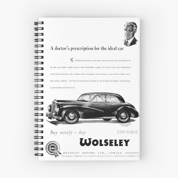 Item preview, Vintage Wolsey car advert designed and sold by Random Railways.