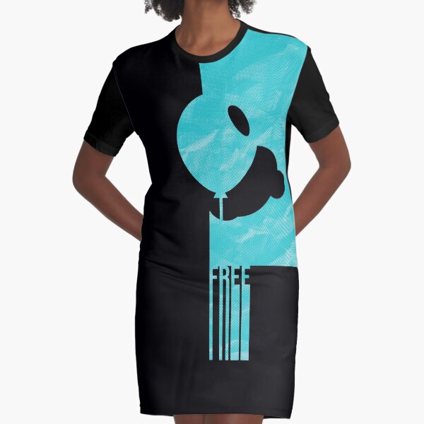 Free T-Shirt Kleid