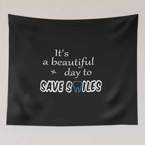 Item preview, Funny It's A Beautiful Day To Save Smiles,Gift Idea For Dentist, designed and sold by akd - MARKET ⭐ ⭐ ⭐ ⭐ ⭐.