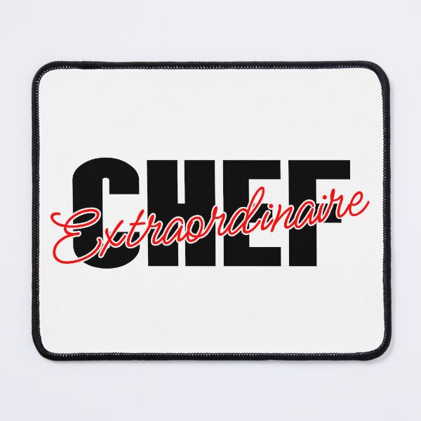Item preview, Chef Extraordinaire black and red designed and sold by i-cottagedesign.