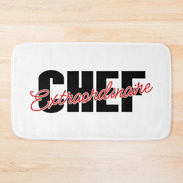 Item preview, Chef Extraordinaire black and red designed and sold by i-cottagedesign.