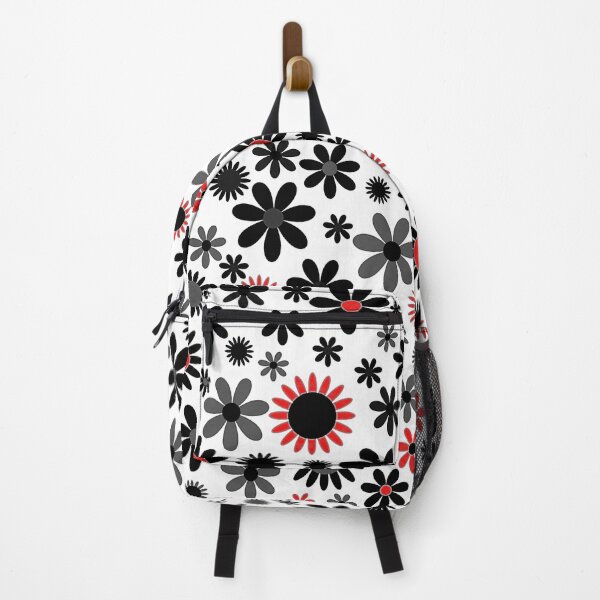 Item preview, Black and Red Floral Pattern designed and sold by RyanCaudell.