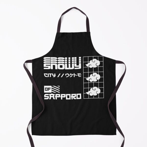 Artikelvorschau, Japanische urbane Streetwear: Schneestadt Sapporo entworfen und verkauft von Funny-Tees4U.