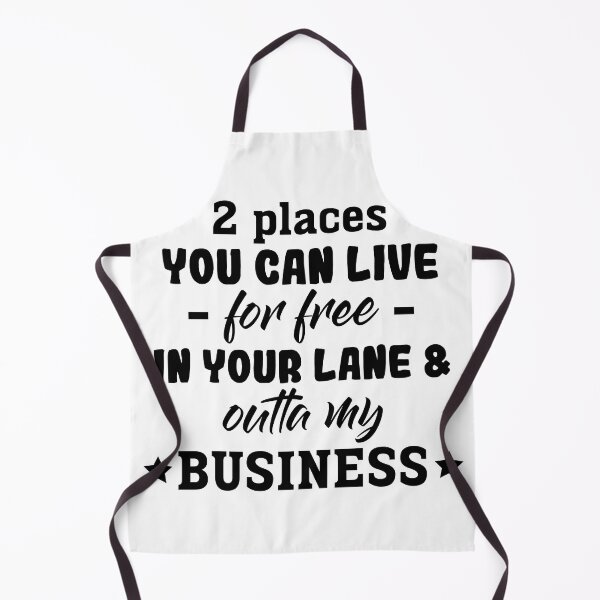 Item preview, 2 Places You Can Live For Free Black Text designed and sold by RaybenMedia.