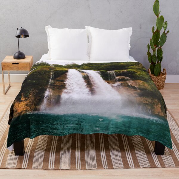 Item preview, Lakay Haiti Waterfall Photographic Print designed and sold by HaitiPouLaVi.