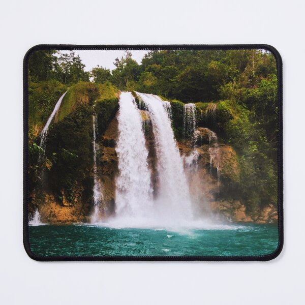 Item preview, Lakay Haiti Waterfall Photographic Print designed and sold by HaitiPouLaVi.