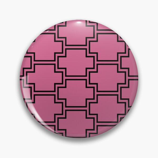 Item preview, Black and Bubblegum Tessellation Line Pattern 2 Pairs Coloro 2022 Popular Color Pink Guava 151-53-27 designed and sold by ColorOfTheYears.
