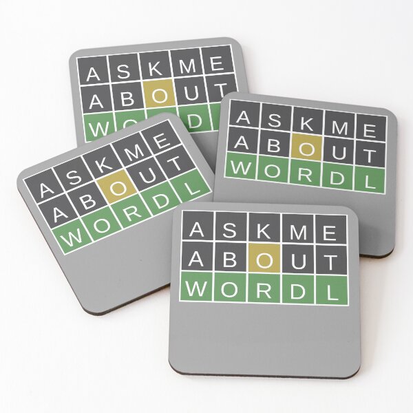 Item preview, Ask Me About Wordle designed and sold by Sci-Art-Cafe.