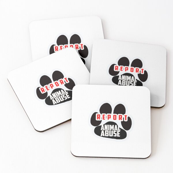 Item preview, Report Animal Abuse - Abuser - Animal Rights - Be The Voice designed and sold by CattlettArt.