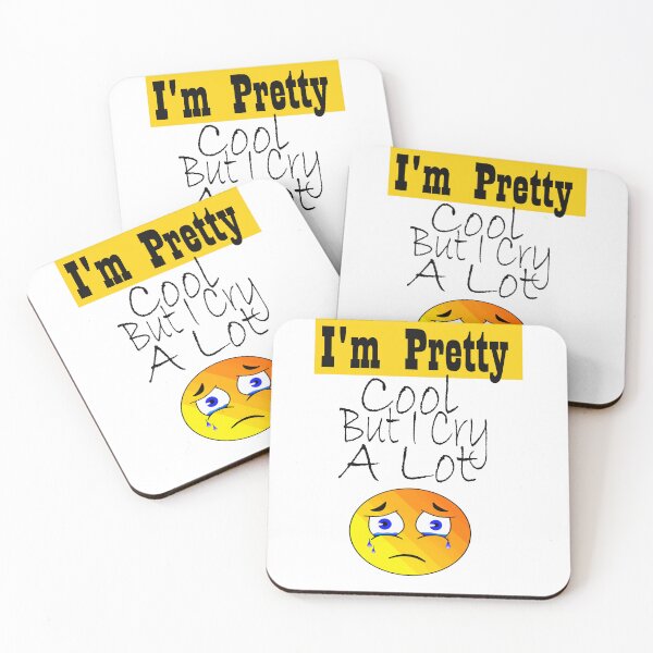 Item preview, I'm Pretty Cool But I Cry A Lot, Essential t-shirt, designed and sold by toufikpromo.