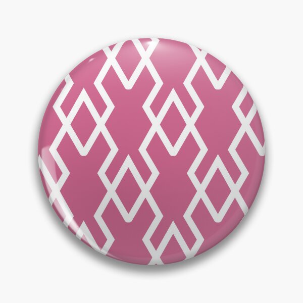 Item preview, Bubblegum and White Tessellation Pattern 19 Pairs Coloro 2022 Popular Color Pink Guava 151-53-27 designed and sold by ColorOfTheYears.