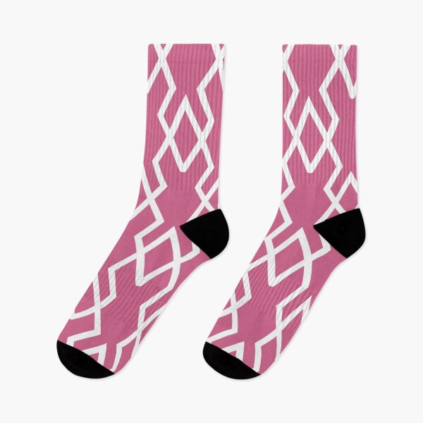 Item preview, Bubblegum and White Tessellation Pattern 19 Pairs Coloro 2022 Popular Color Pink Guava 151-53-27 designed and sold by ColorOfTheYears.
