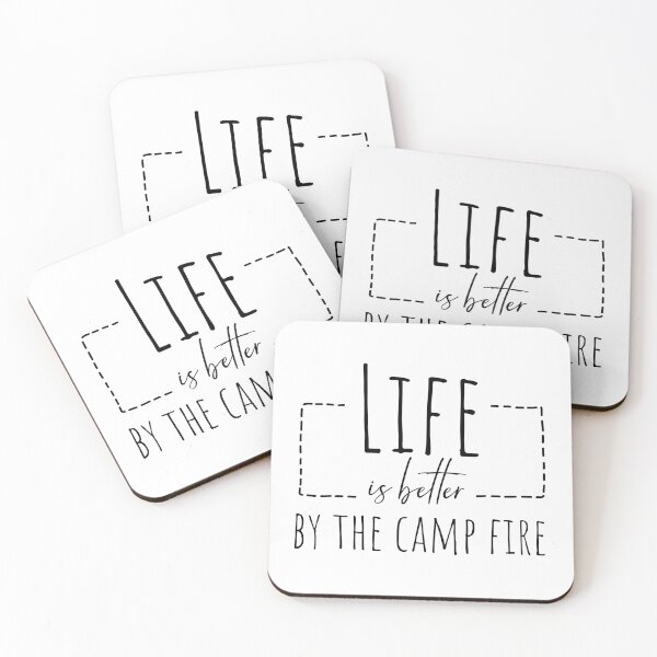 Item preview, Life is better by the camp fire  designed and sold by EcMermaid1972.