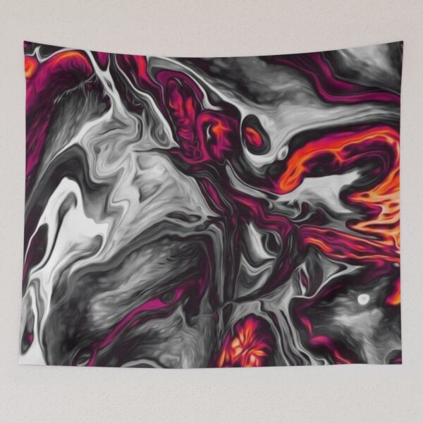 Item preview, Graffiti wallpaper, Abstract art,Painting Red Mix designed and sold by MusicSkateboard.